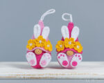 Easter crochet patterns bundle Easter Bunny keychains with Crochet bunny gnomes, Crochet gnome bunny amigurumi pattern, Crochet - Image 7