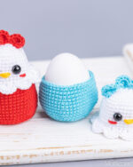 Crochet pattern Easter egg cozy, Crochet chicken Amigurumi pattern, Crochet animals easy crochet patterns, Crochet chicken - Image 10
