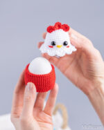 Crochet pattern Easter egg cozy, Crochet chicken Amigurumi pattern, Crochet animals easy crochet patterns, Crochet chicken - Image 8