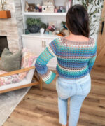 CROCHET PATTERN & VIDEO/ Solea Shell Stitch Cardigan Pattern, Summer Cardigan, Top-Down Cardigan, Xs-5X, Seamless, Pdf - Image 13
