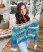 CROCHET PATTERN & VIDEO/ Solea Shell Stitch Cardigan Pattern, Summer Cardigan, Top-Down Cardigan, Xs-5X, Seamless, Pdf - Image 14