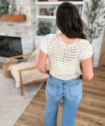 CROCHET PATTERN & VIDEO/ Solea Shell Stitch Cardigan Pattern, Summer Cardigan, Top-Down Cardigan, Xs-5X, Seamless, Pdf - Image 8