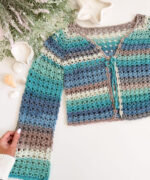 CROCHET PATTERN & VIDEO/ Solea Shell Stitch Cardigan Pattern, Summer Cardigan, Top-Down Cardigan, Xs-5X, Seamless, Pdf - Image 17