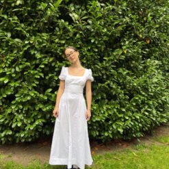 Alternative view of Square Neck Drop Waist Dress Sewing Pattern (Digital PDF)