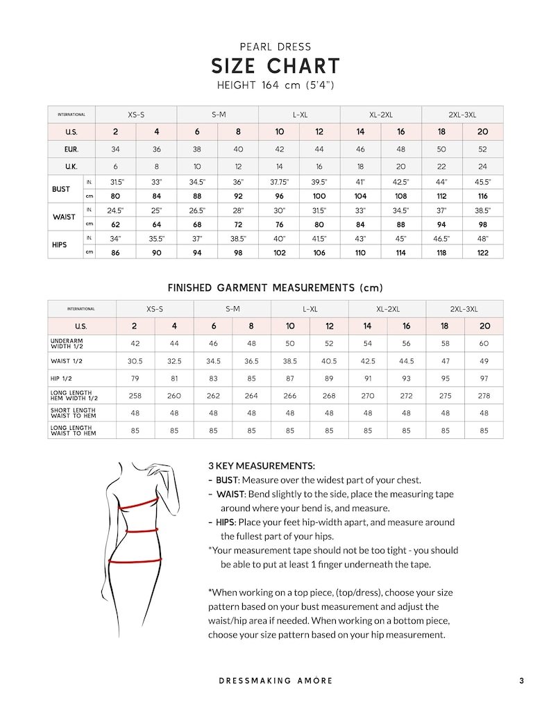 Pearl Midi Dress Sewing Pattern: Paneled Silhouette (US Sizes 2-20) (PDF Download) - Image 5