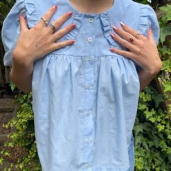 Alternative view of Blythe Babydoll Sewing Pattern: Collared Blouse & Dress (PDF Download, Bust 32&quot-46&quot)