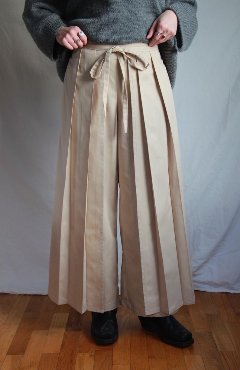 Sleepy Pleated Pants Sewing Pattern | Beginner friendly | Size Inclusive | Instant PDF Download | wide leg - Image 2