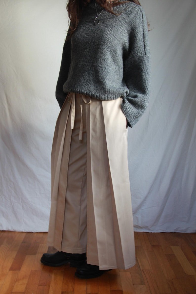 Sleepy Pleated Pants Sewing Pattern | Beginner friendly | Size Inclusive | Instant PDF Download | wide leg - Image 3
