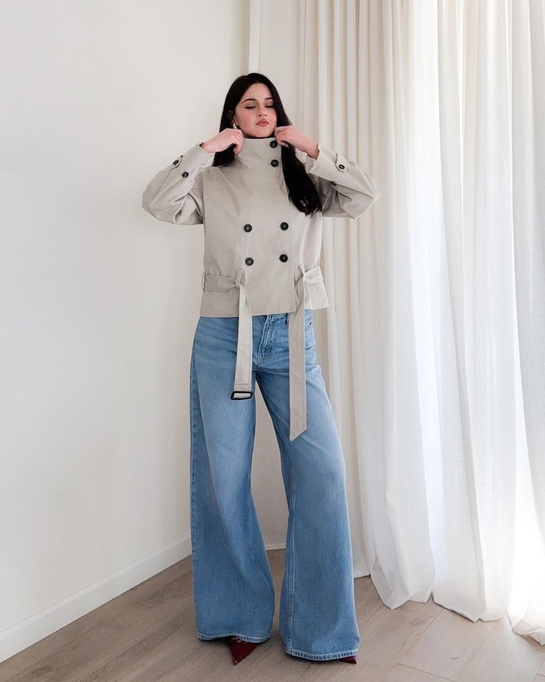 London Trench Sewing Pattern: Oversized Silhouette (PDF Download) - Image 9