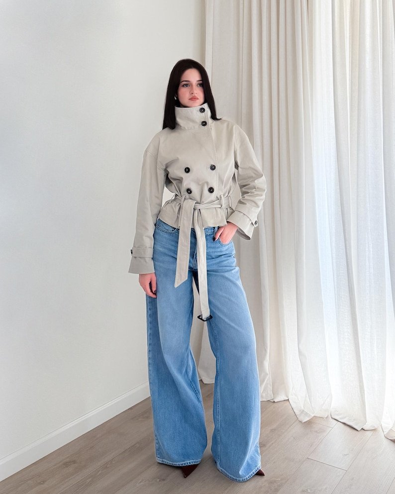 London Trench Sewing Pattern: Oversized Silhouette (PDF Download) - Image 7