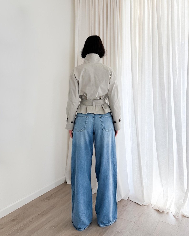 London Trench Sewing Pattern: Oversized Silhouette (PDF Download) - Image 8