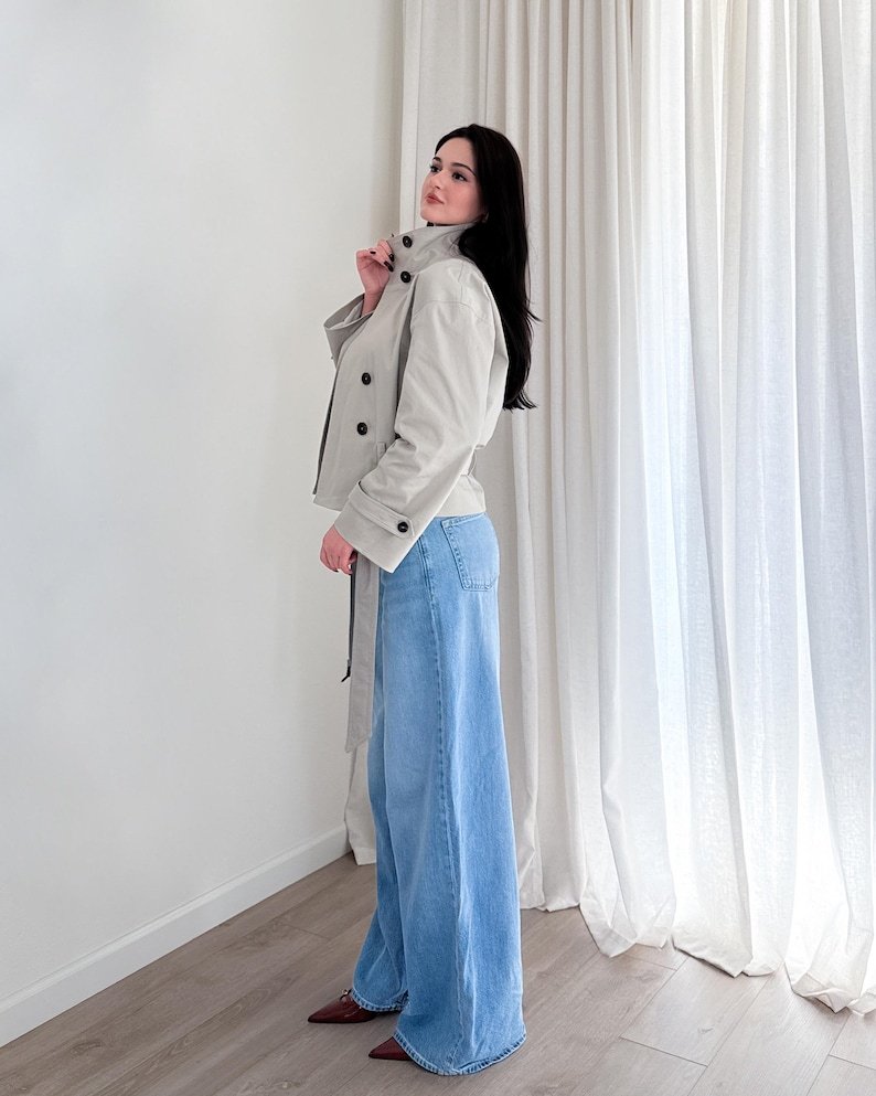 London Trench Sewing Pattern: Oversized Silhouette (PDF Download) - Image 10